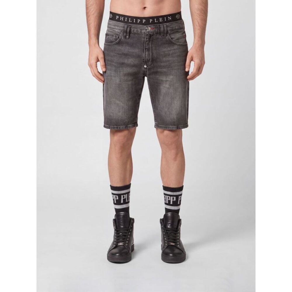 Philipp Plein Shorts Men Grey